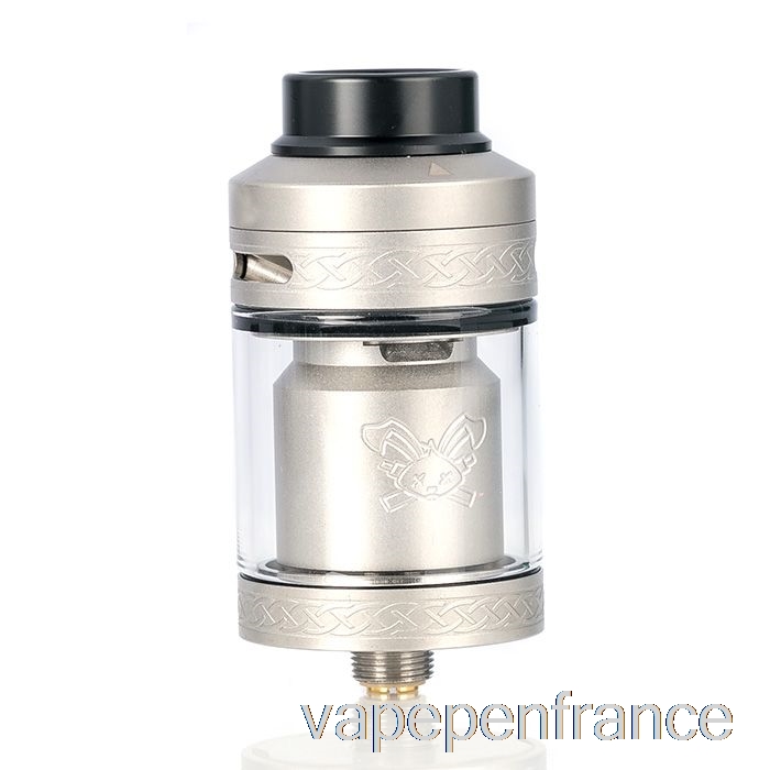 Hellvape Dead Rabbit V2 25 Mm RTA Stylo Vape Argent Mat